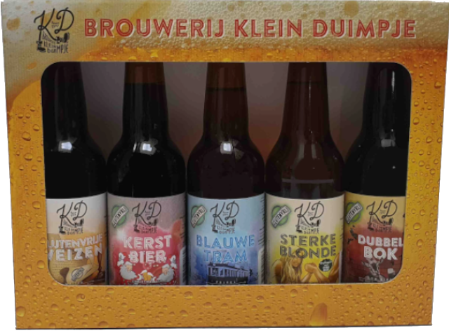 Glutenvrij bierpakket brouwerij Klein Duimpje